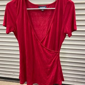 Small ModCloth cross front blouse